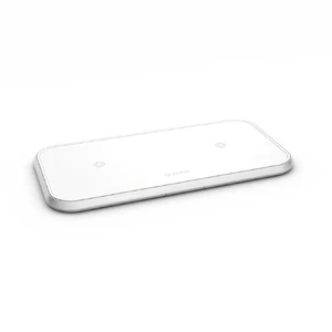 Беспроводная зарядка Zens Dual Aluminium Wireless Charger 10W White ZEDC04W - Фото 1