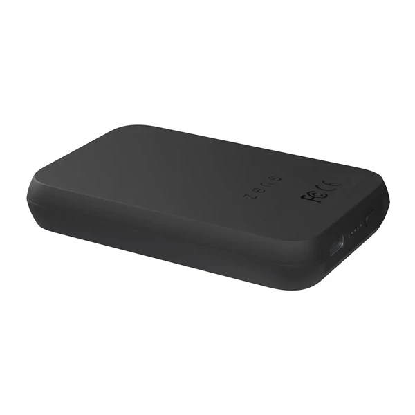 Повербанк Zens Magnetic Single Wireless Powerbank 4000 mAh Black