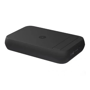 Повербанк с подставкой Zens Magnetic Single Wireless Powerbank MagSafe with Stand 4000 mAh Black - Фото 4