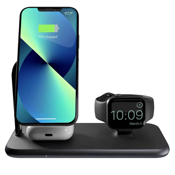 Док-станція Zens Magnetic + Watch Wireless Charger with MagSafe для iPhone | AirPods | Apple Watch