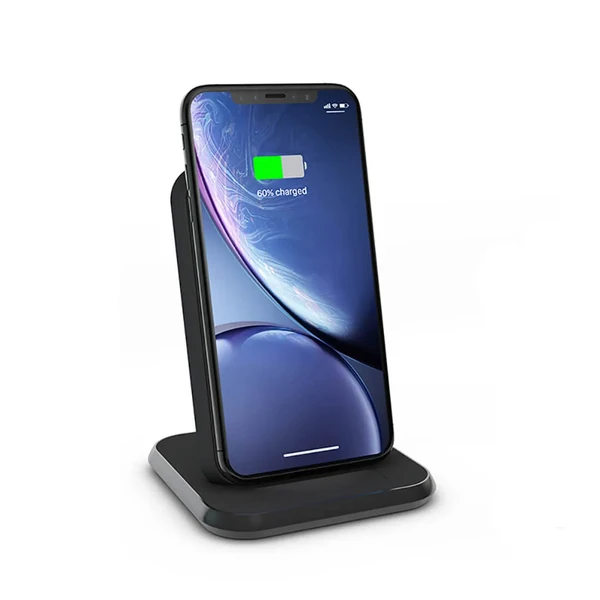 Бездротова док-станція Zens Stand Aluminium Wireless Charger 10W Black