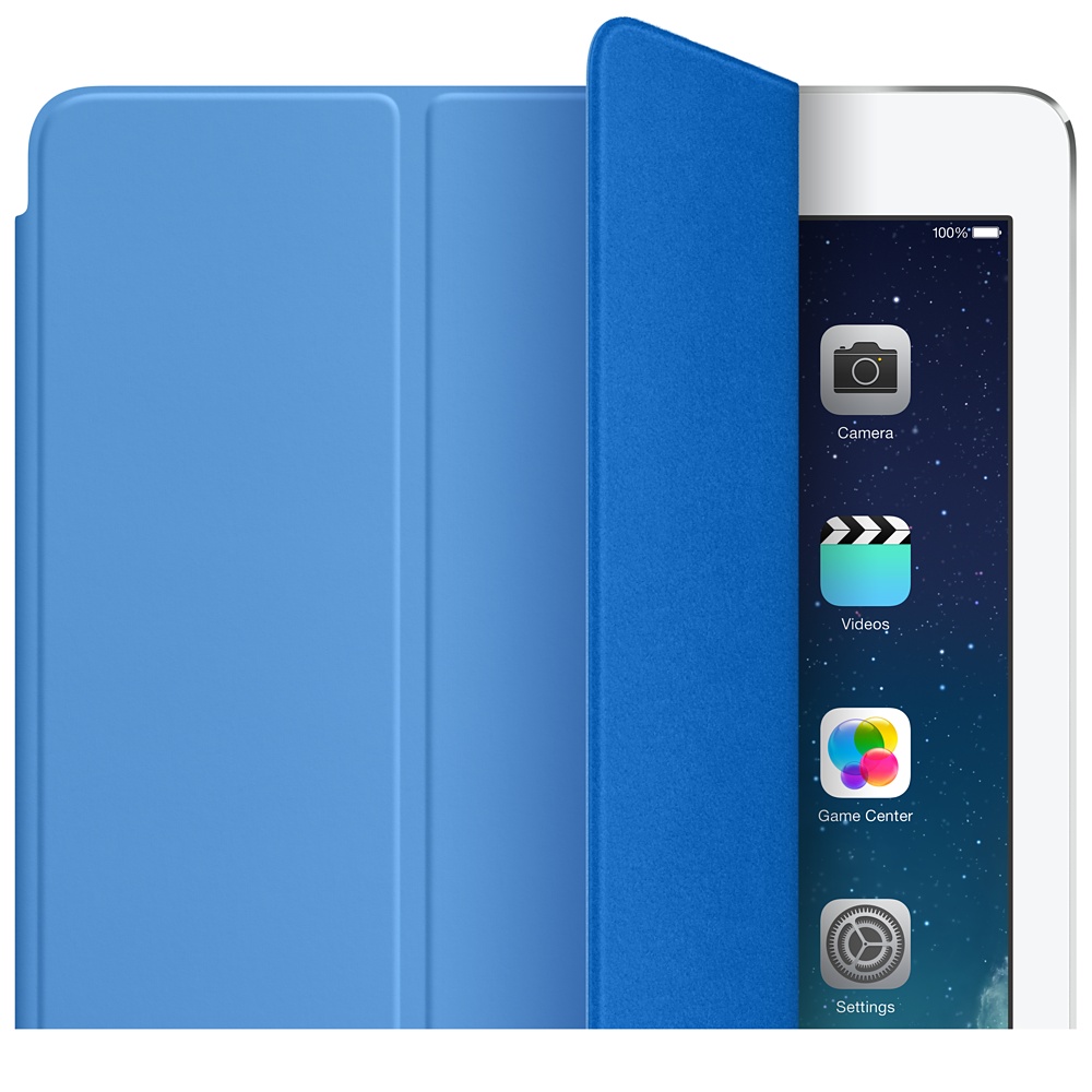 apple smart cover ipad air blue 