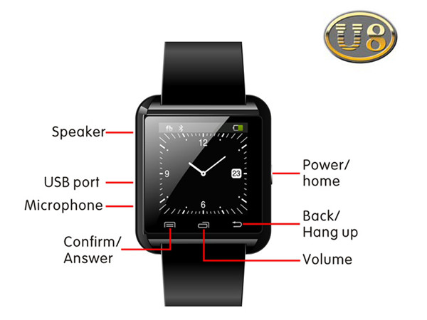 bluetooth часы U Watch U8 bluetooth часы U Watch U8