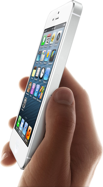 iphone 5 hand