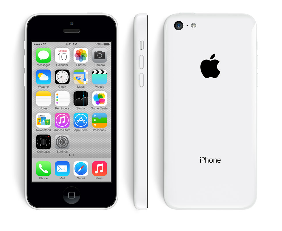 iphone 5c design white