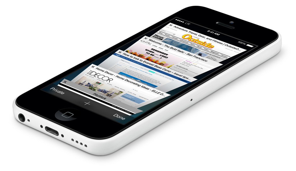 iphone 5c wireless lte