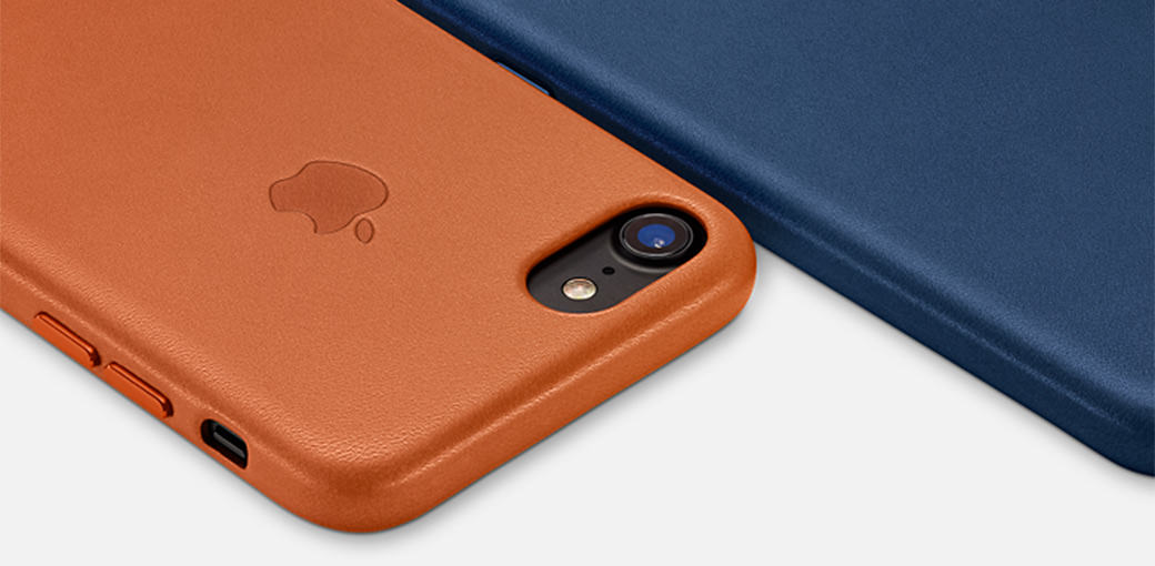 Кожаный чехол iLoungeMax Leather Case для iPhone SE 3 | SE 2 | 8 | 7/8/SE 2020 OEM