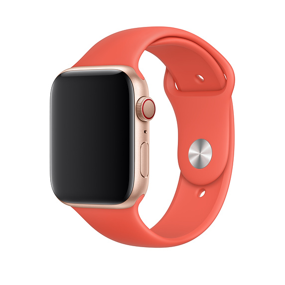 Ремешок Apple Sport Band S/M & M/L Midnight Blue (MTPX2) для Apple Watch 44mm/42mm Series SE/6/5/4/3/2/1