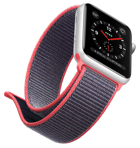 Ремешок Apple Sport Loop Seashell (MQW82/MTMA2) для Apple Watch 42mm/44mm Series SE/6/5/4/3/2/1