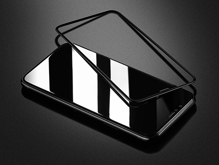 Защитное стекло iLoungeMax Moca Series Full 3D Tempered Glass Black для iPhone 11 Pro | X | XS