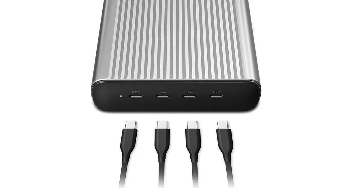 Повербанк Hyperjuice 245W GaN Desktop Charger для MacBook iPad | iPhone купити