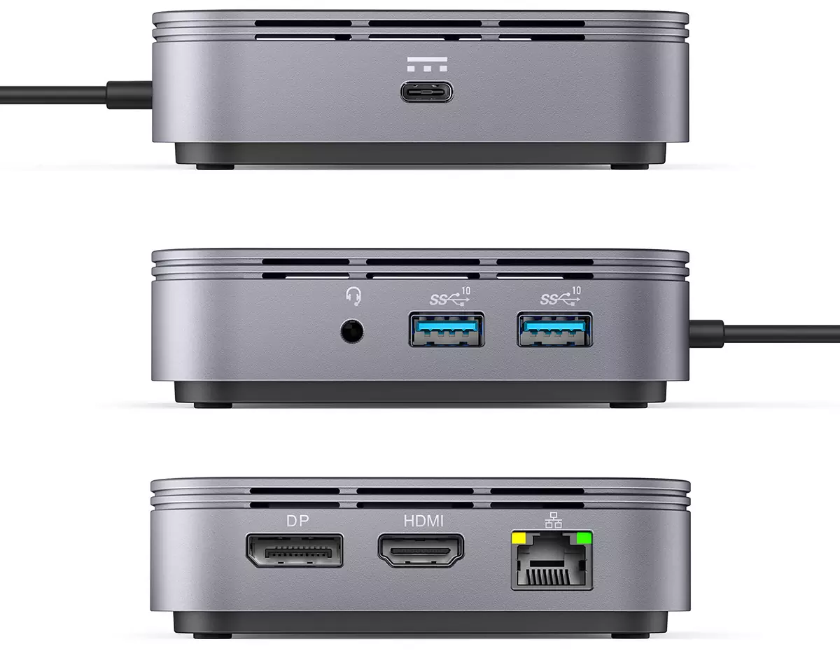 Док-станція Hyperdrive Thunderbolt 3 Mobile Dock для MacBook iPad