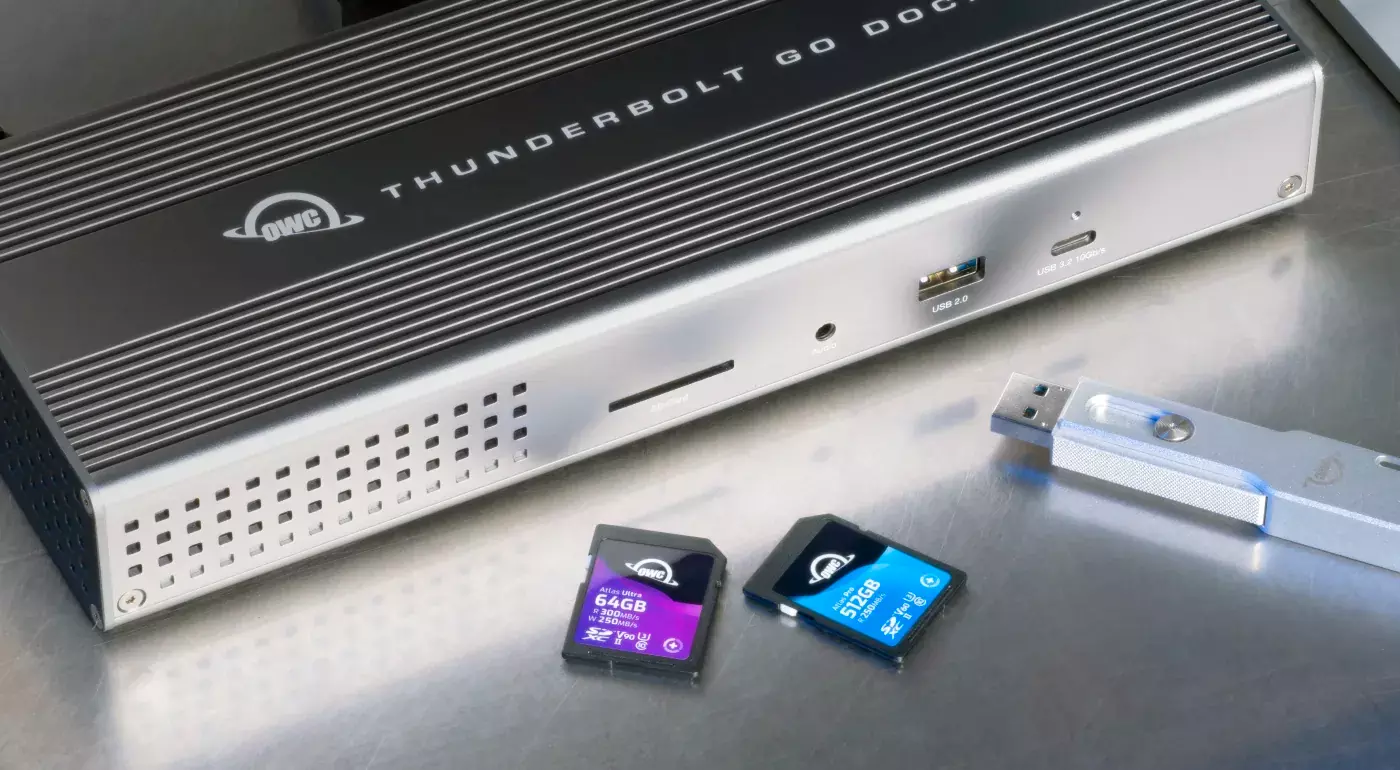 Док-станция OWC Thunderbolt Go Dock 90W для MacBook | iPad