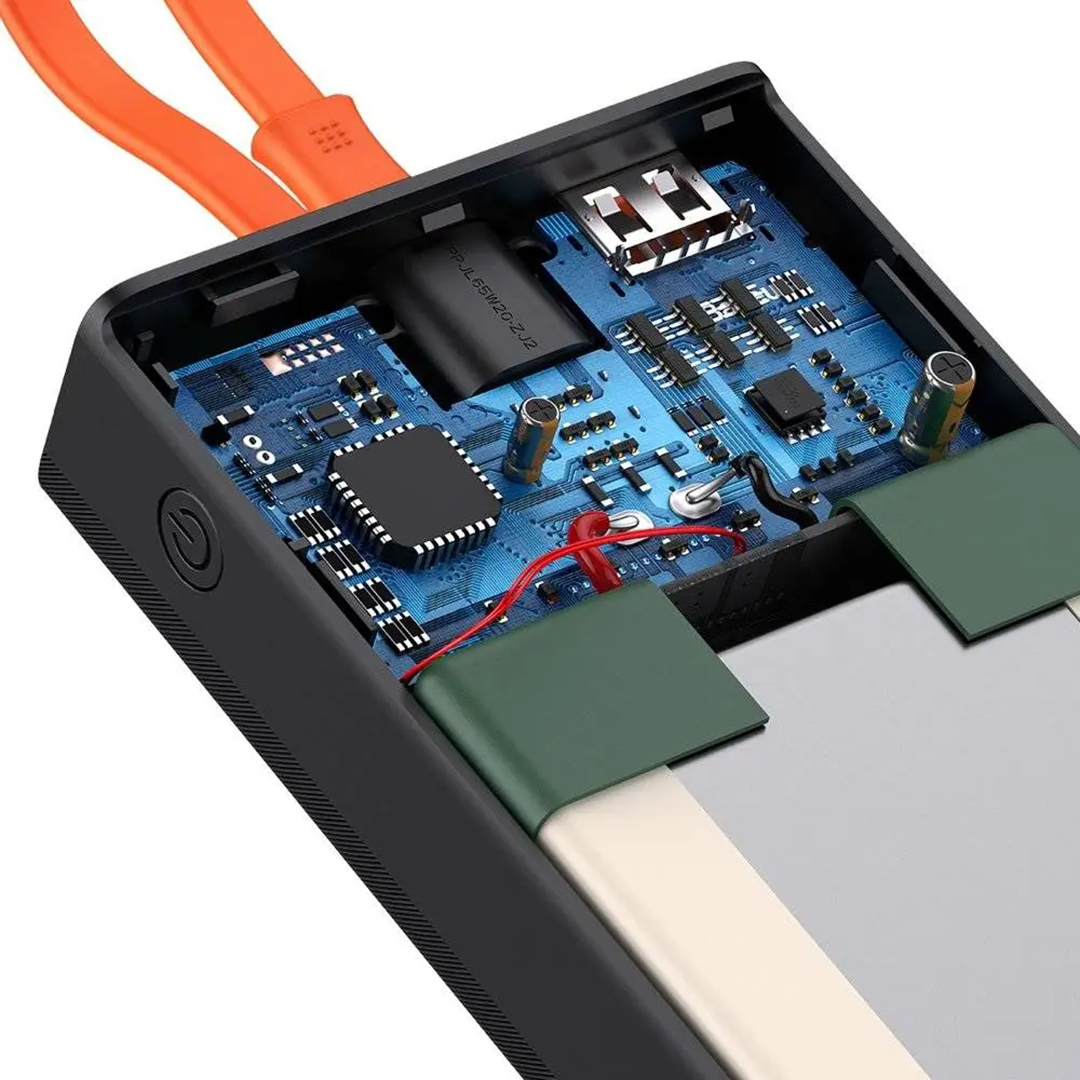 Повербанк зі швидкою зарядкою Baseus Elf Digital Display 65W 20000mAh