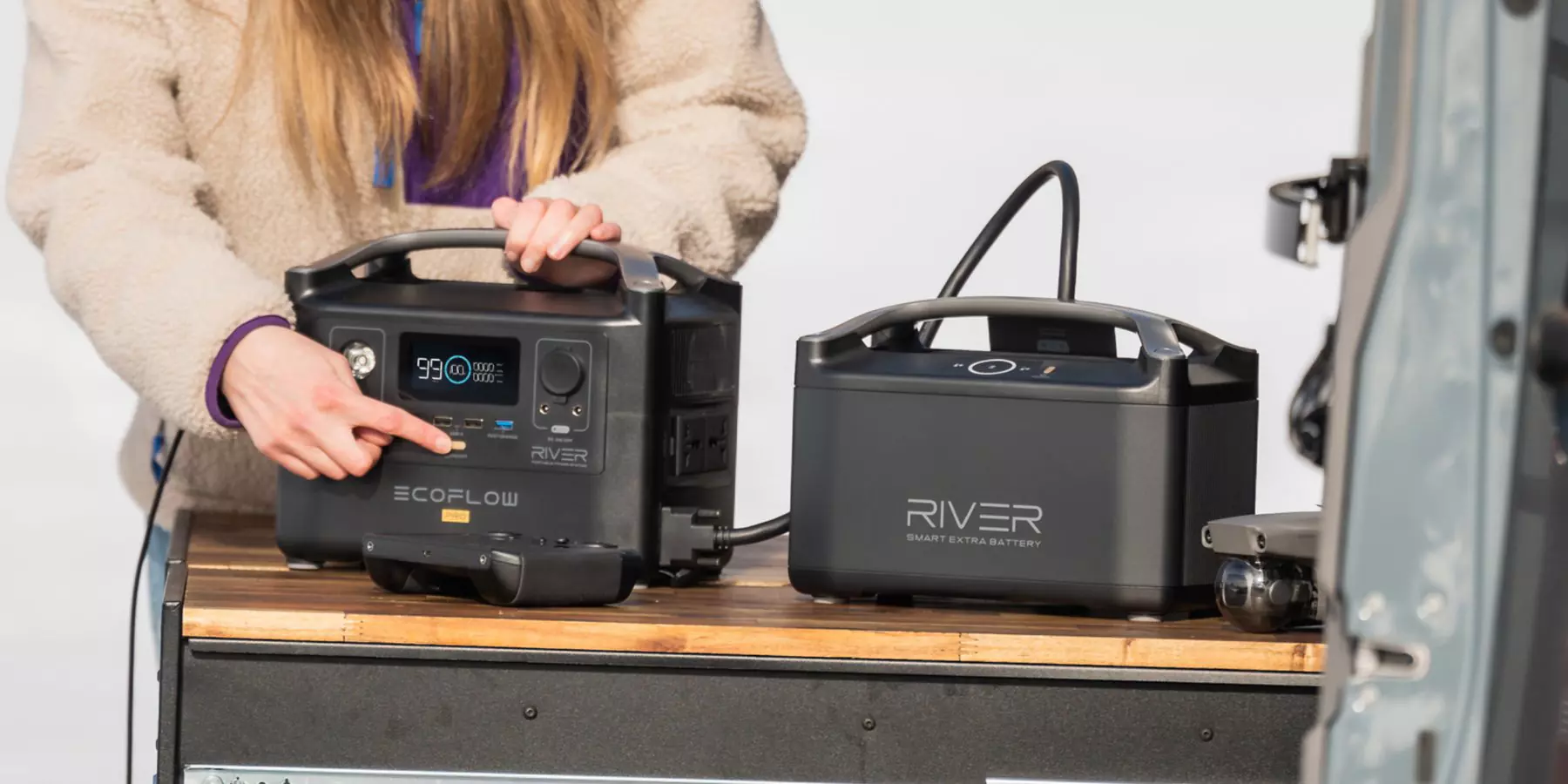 Зарядна станція EcoFlow River Max Pro Black 600W