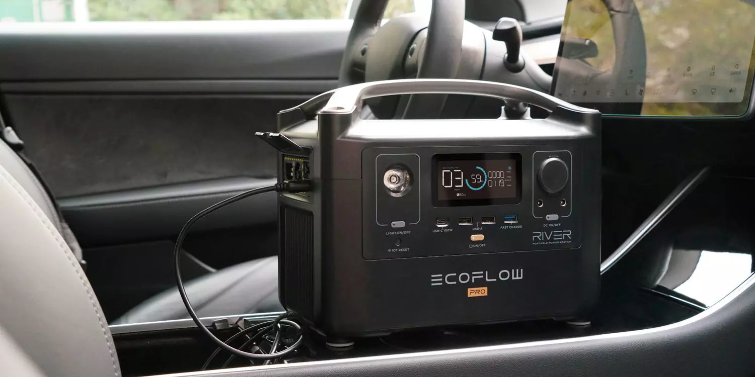 Зарядна станція EcoFlow River Max Pro Black 600W купити