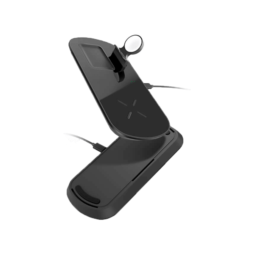 Бездротове зарядний пристрій 3 in 1 Wireless Magnetic Charging Dock для iPhone / Apple Watch / AirPods