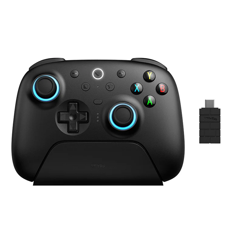 Беспроводной геймпад 8BitDo Ultimate 2 для Windows / Android триггерами Black