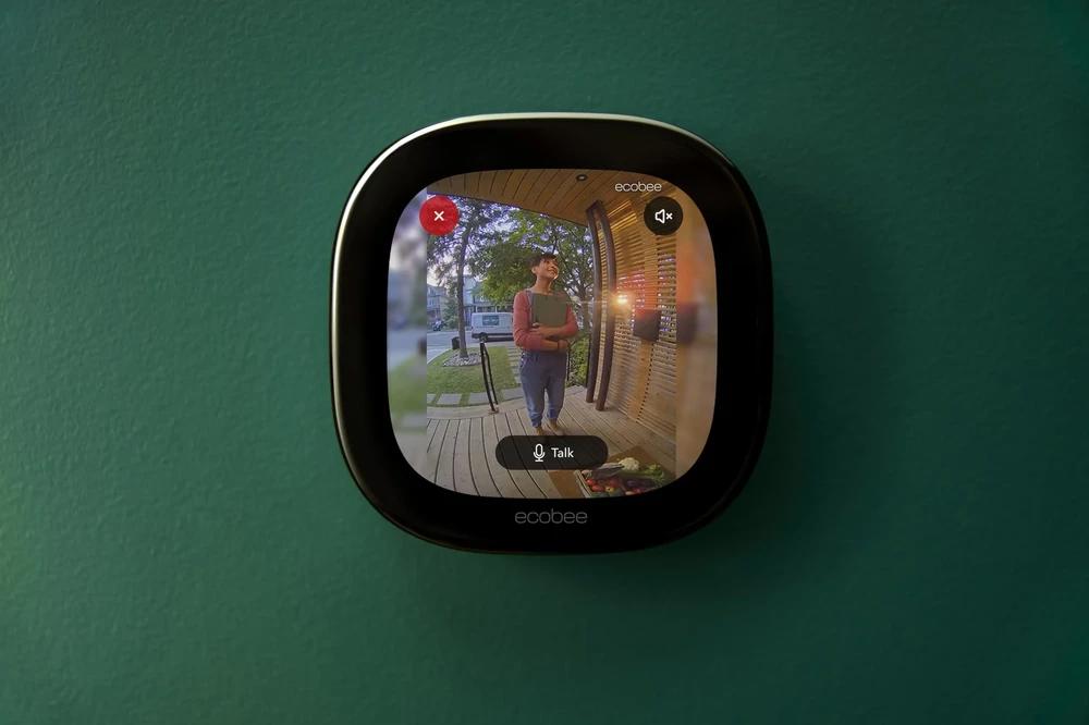 Умный дверной звонок с HD камерой Ecobee Smart Black