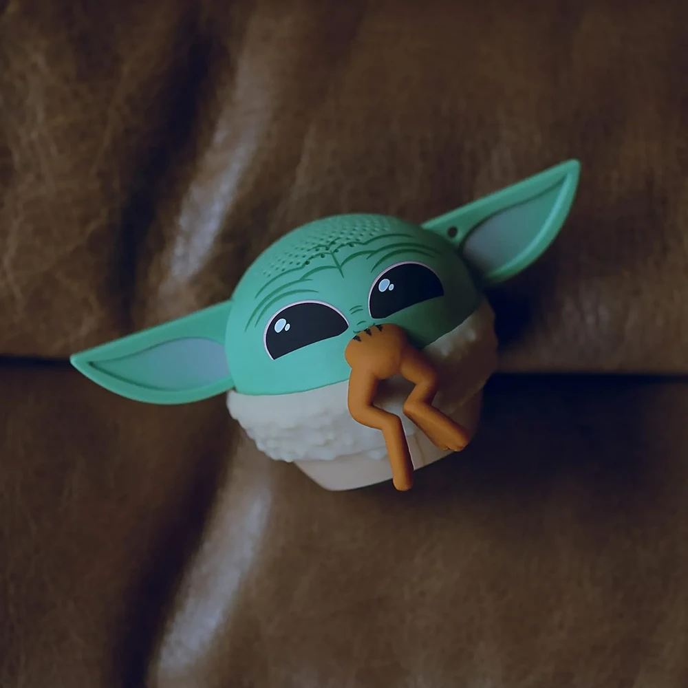 Портативная беспроводная мини Bluetooth-колонка Bitty Boomers Mini Star Wars: Grogu with Snack (Звездные войны)