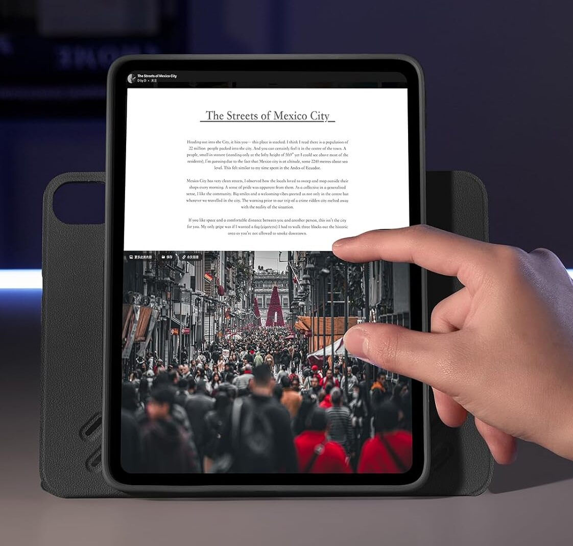 Чохол-підставка ESR Shift Magnetic Black для iPad Air 13 M2(2024)