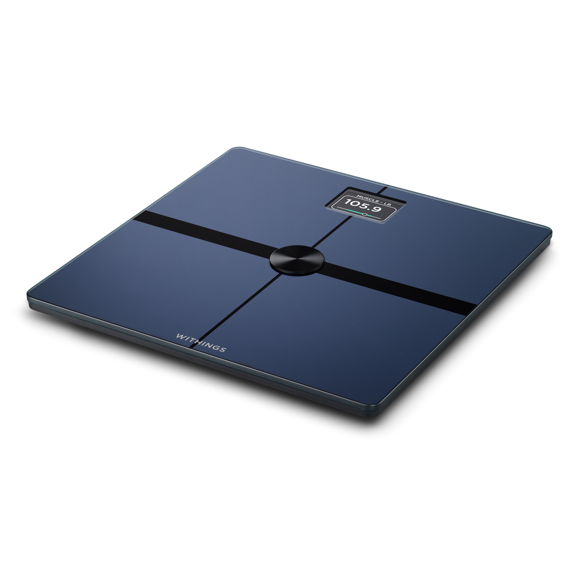 Розумні Wi-Fi-ваги Withings Body Smart Blue з відстеженням показників тіла для iOS/Android