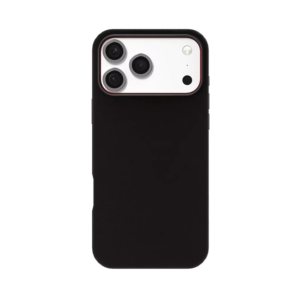 Защитный чехол iLoungeMax PU Leather Case Magnetic Black для iPhone 17
