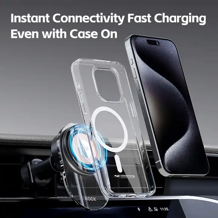 Магнитный автодержатель MagSafe с беспроводной iPhone 20