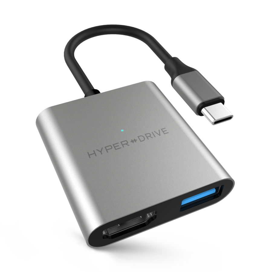 Хаб USB-C для MacBook HyperDrive 4K HDMI 3 в 1