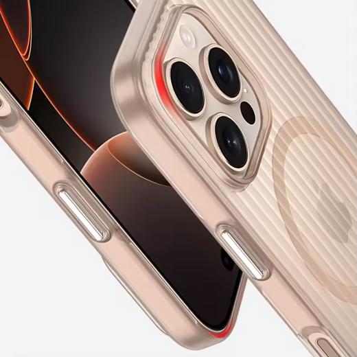 Протиударний чохол iLoungeMax Soft Touch MagSafe Desert Titanium для iPhone
