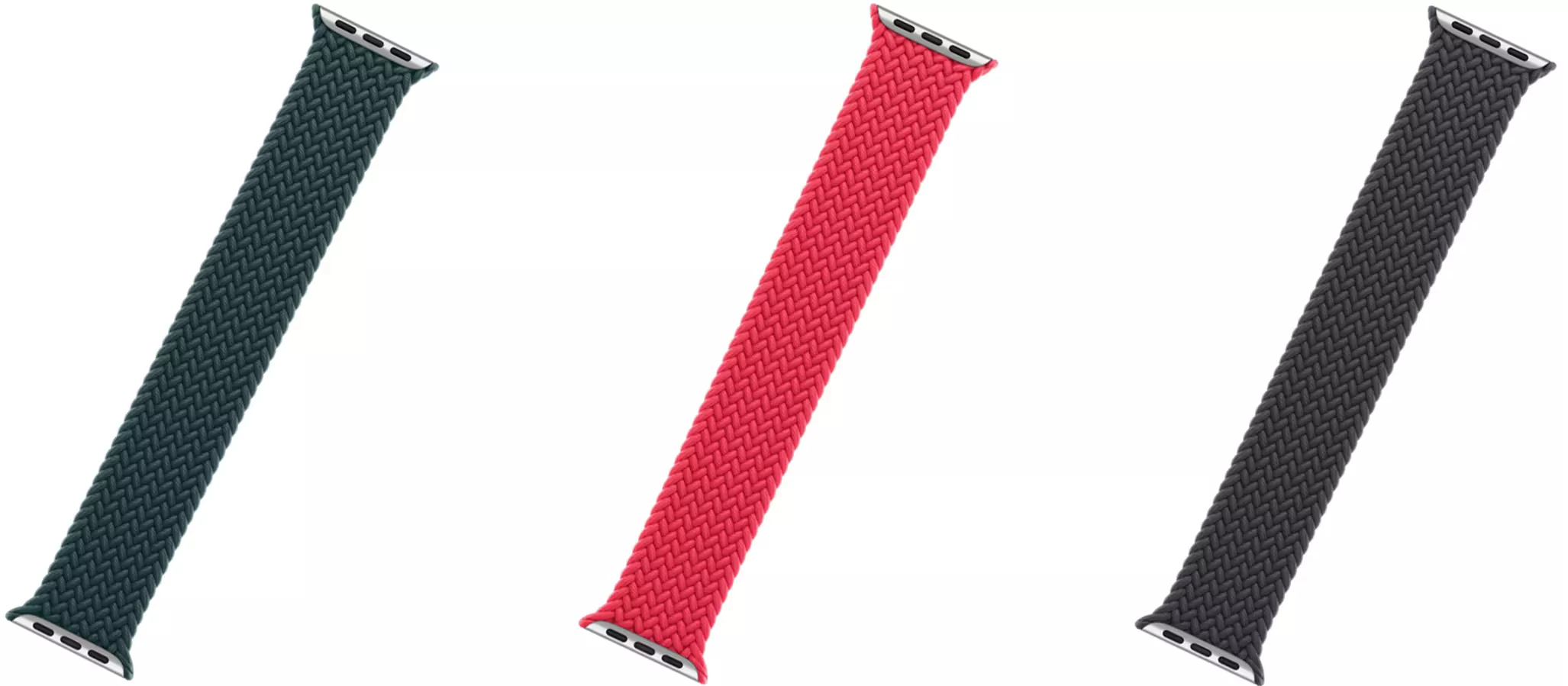 Ремешок Apple Braided Solo Loop Midnight (MPA33) для Apple Watch 41mm | 40mm | 38mm Размер 3