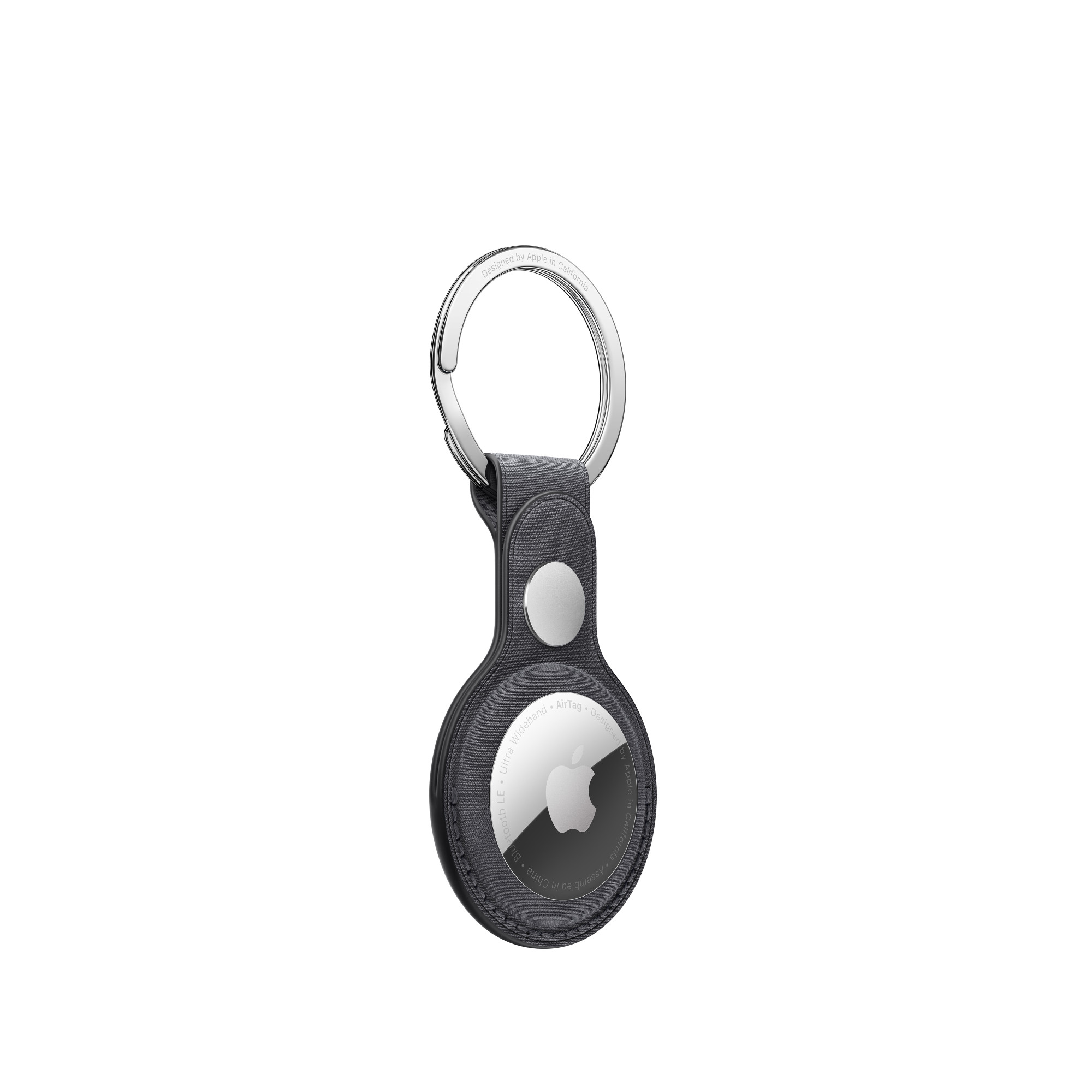 Брелок с кольцом Apple FineWoven Key Ring Black (MT2H3) для AirTag