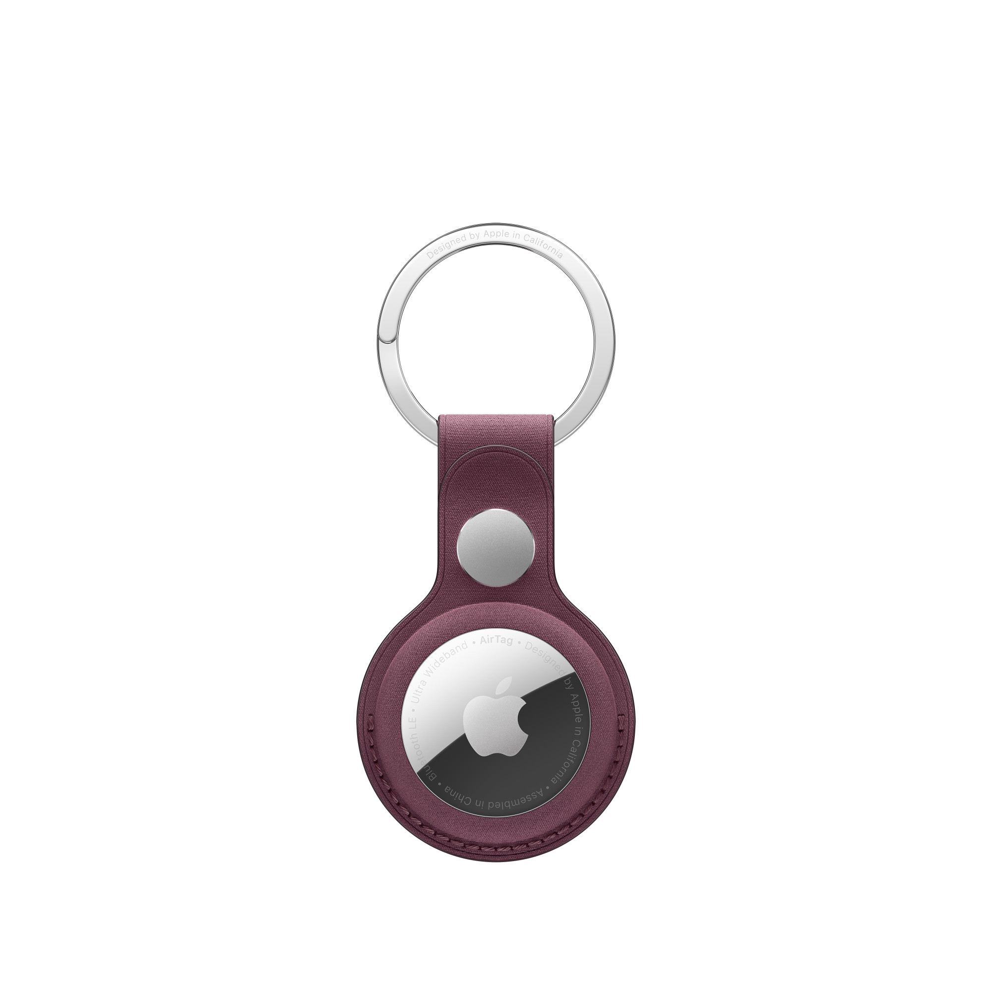 Брелок с кольцом Apple FineWoven Key Ring Mulberry (MT2L3) для AirTag