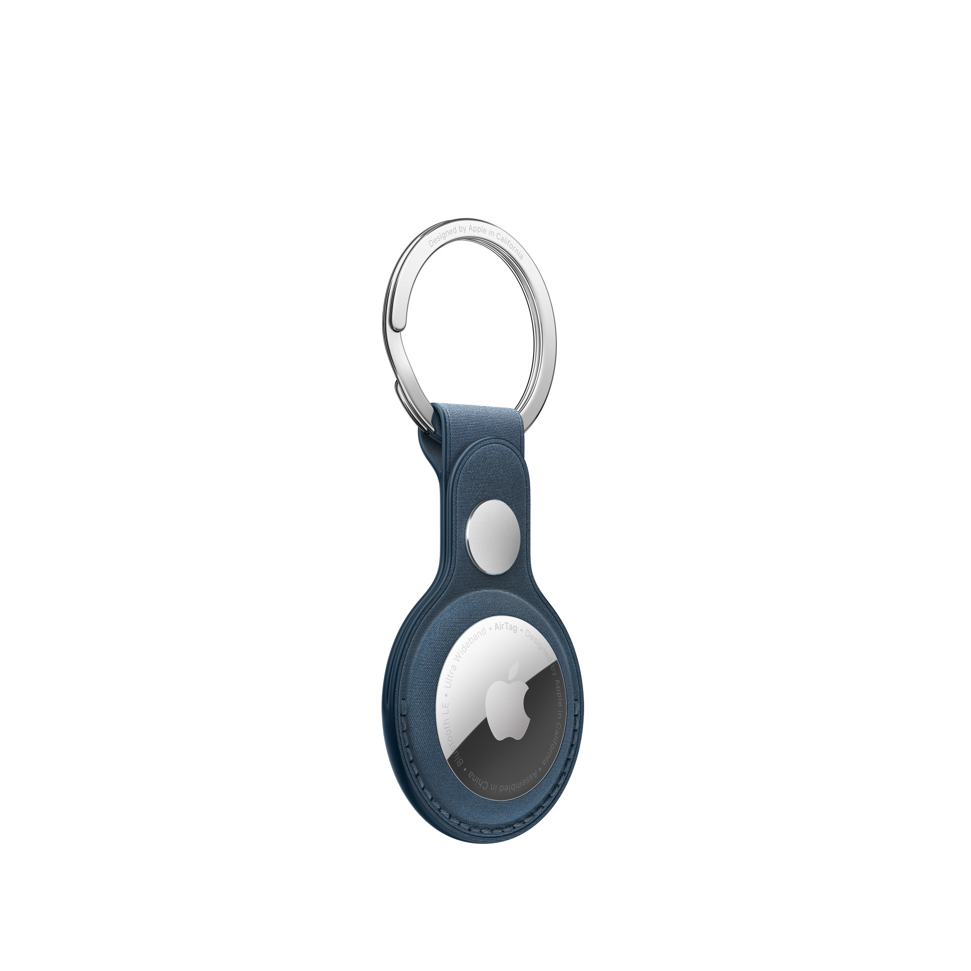 Брелок с кольцом Apple FineWoven Key Ring Pacific Blue (MT2K3) для AirTag