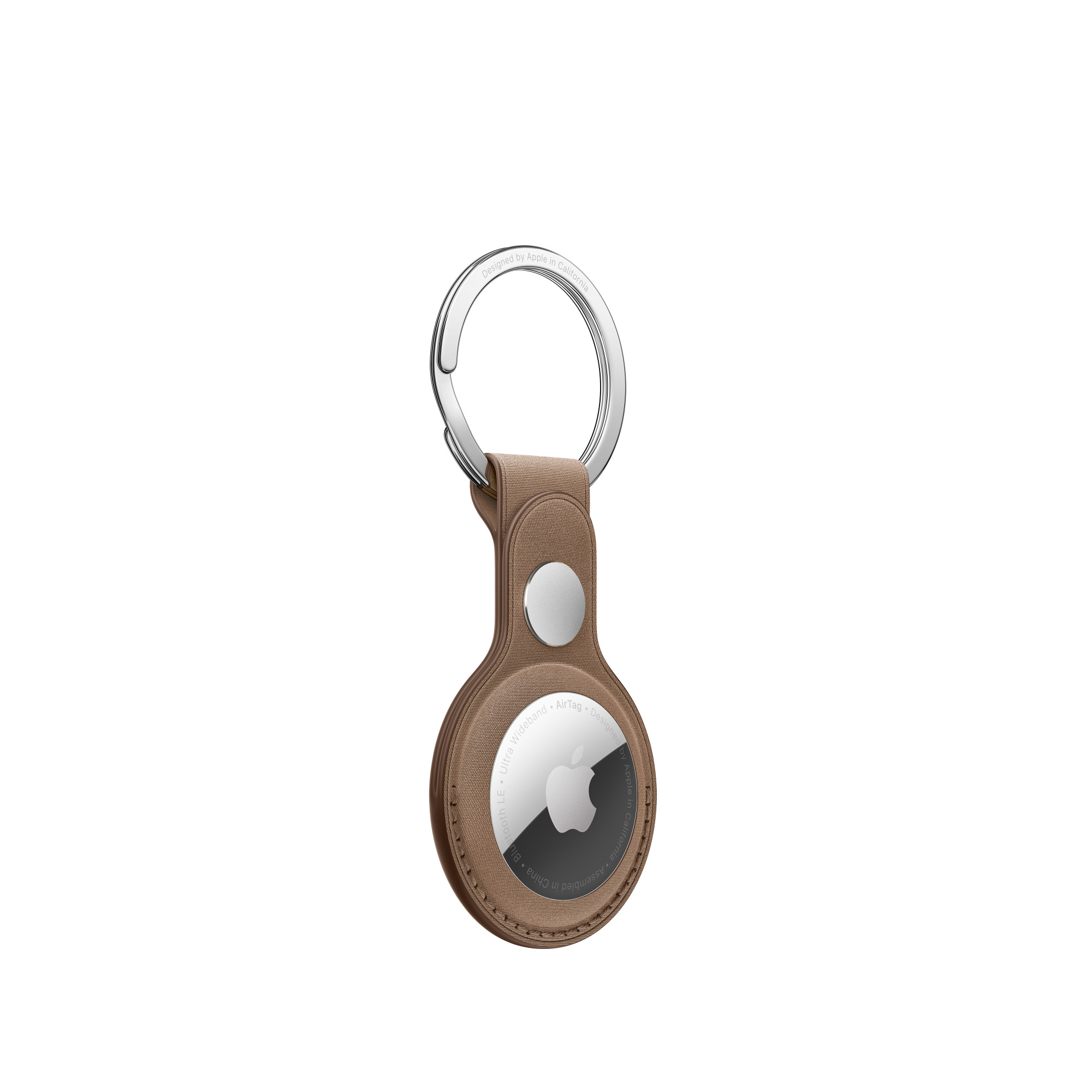 Брелок з кільцем Apple FineWoven Key Ring Taupe (MT2L3) для AirTag