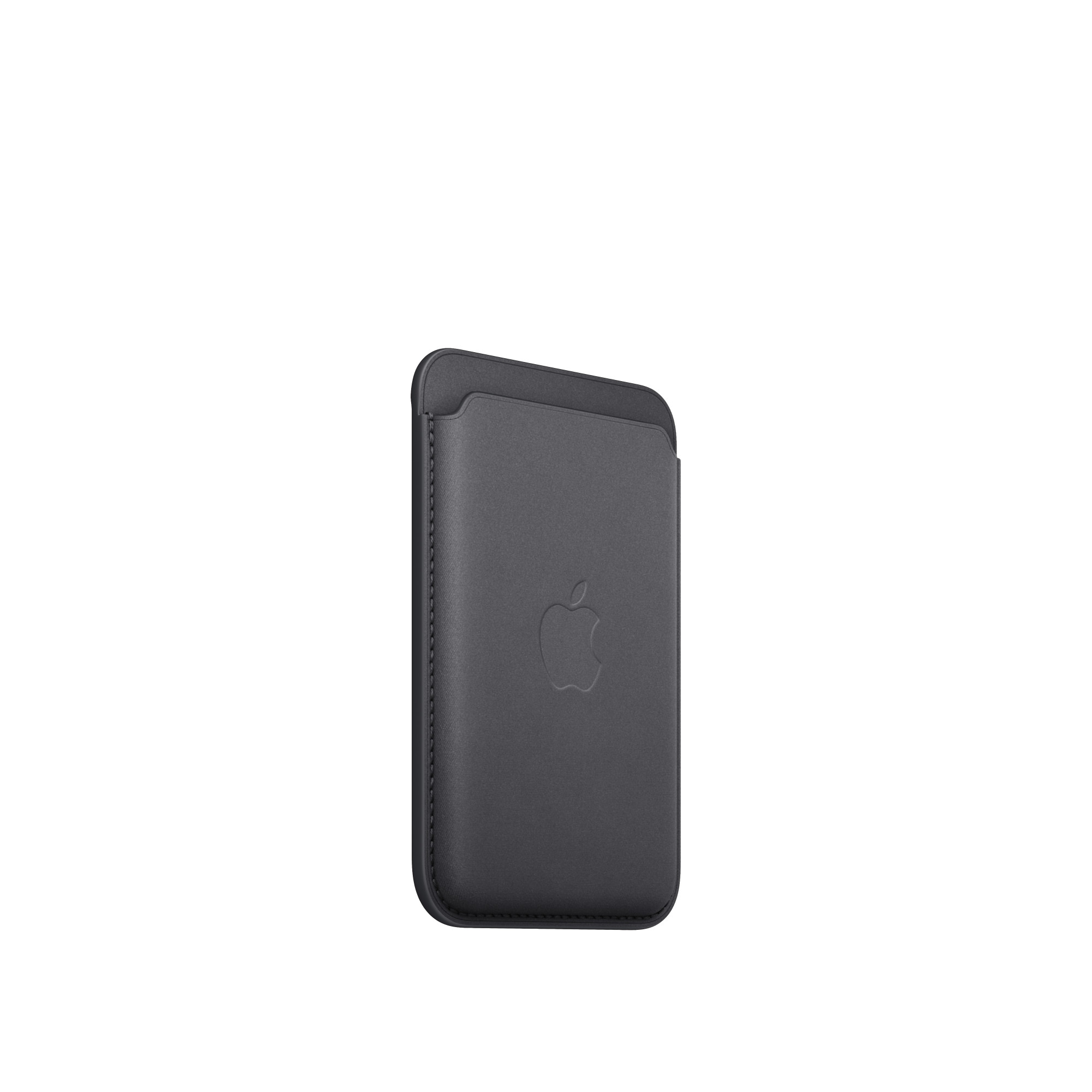 Чехол-кошелек Apple Fine Woven Wallet MagSafe Black (MT2N3) для iPhone 15 | 14 | 13 | 12 (с поддержкой Локатора)
