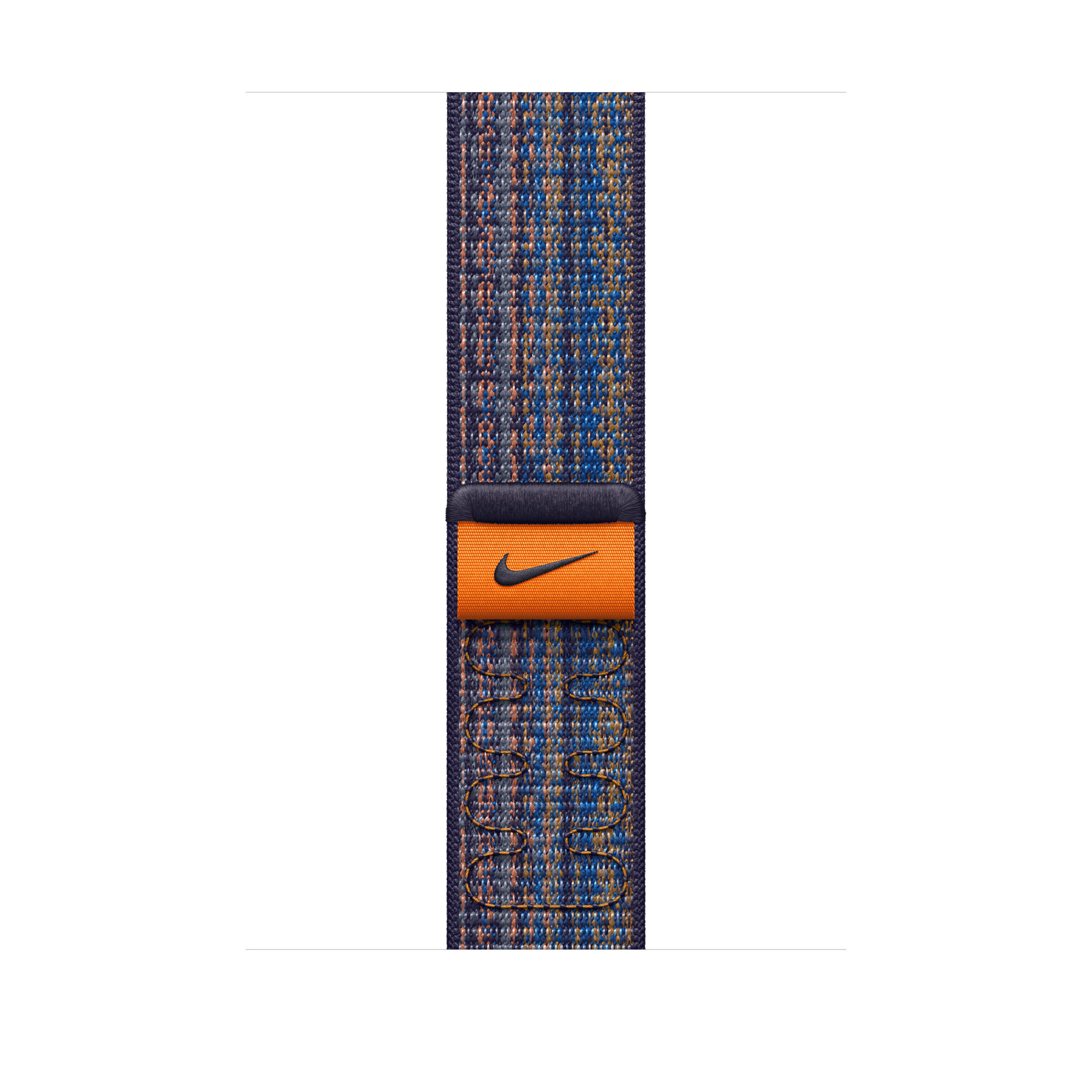 Ремешок Apple Game Royal/Orange Nike Sport Loop (MTL23) для Apple Watch Ultra 2 41 mm | 40 mm | 38 mm