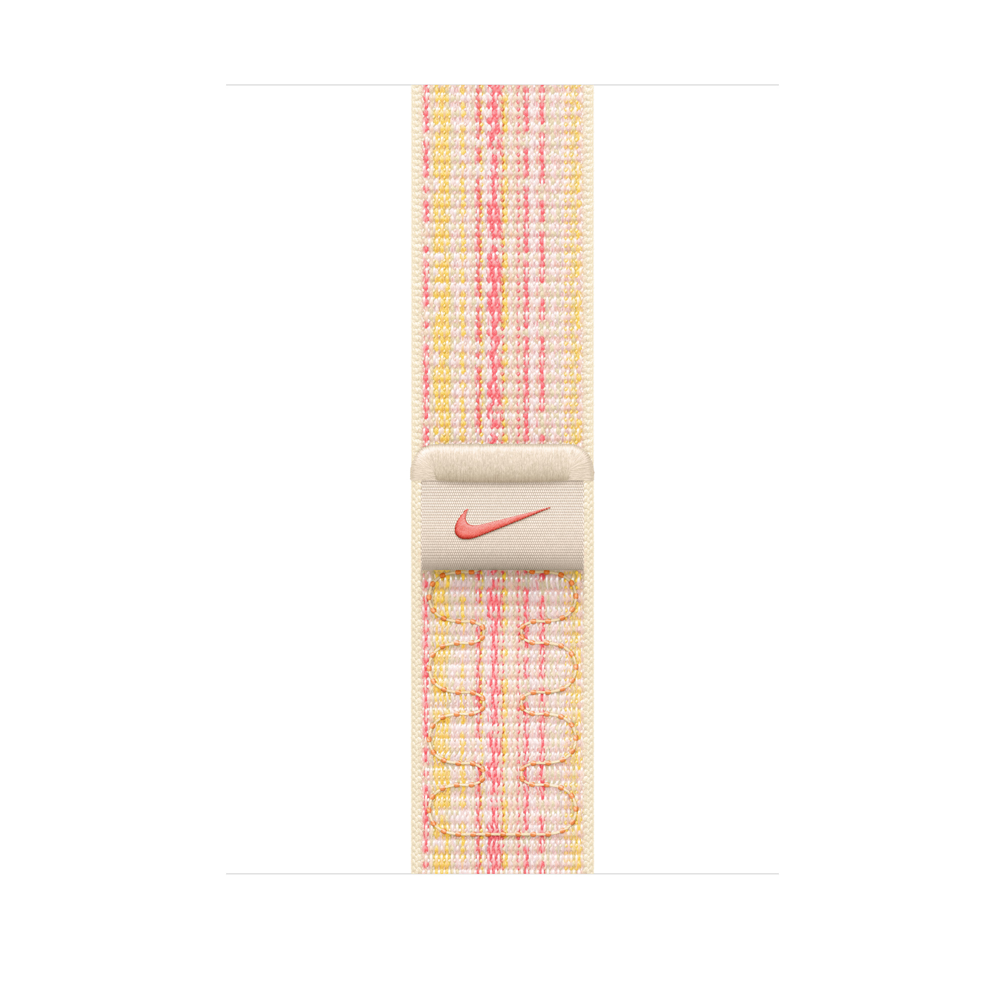 Ремешок Apple Starlight/Pink Nike Sport Loop (MUJW3) для Apple Watch Ultra 2 41 mm | 40 mm | 38 mm