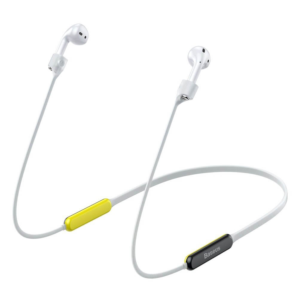 Держатель для наушников AirPods 2/1 Baseus Let's go Fluorescent Ring Sports Silicone Lanyard Sleeve