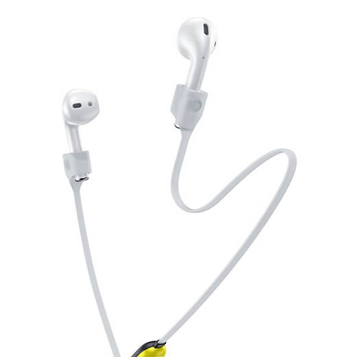 Держатель для наушников AirPods 2/1 Baseus Let's go Fluorescent Ring Sports Silicone Lanyard Sleeve