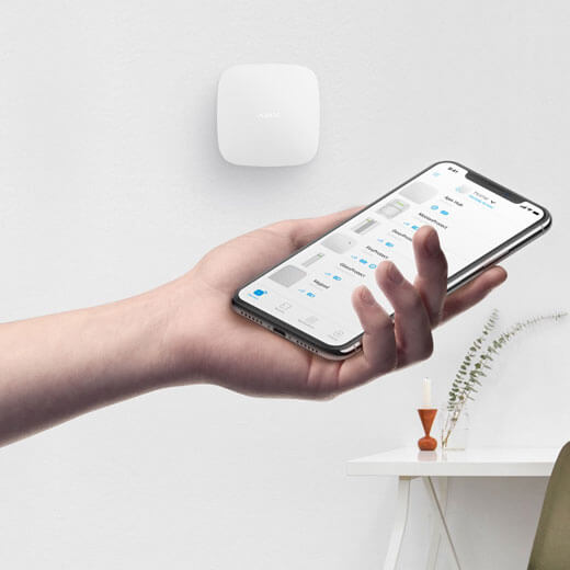 Інтелектуальна централь Ajax Smart Hub Plus