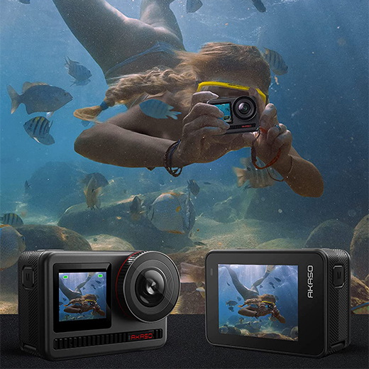 Экшн-камера Akaso Brave 8 Action Camera Touch Screen Black цена