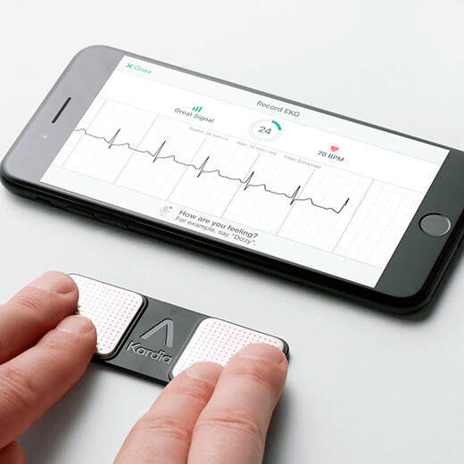 Безкоштовна програма портативного кардіографа AliveCor ECG Monitor