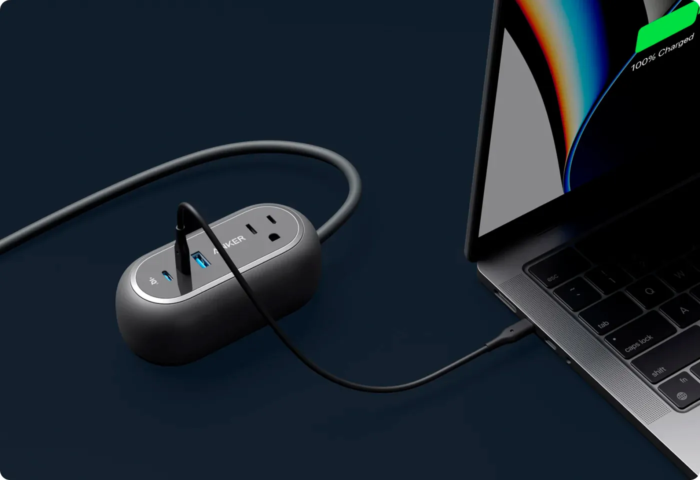 Подовжувач мережі Anker 615 USB Power Strip GaNPrime 65W для iPhone | MacBook | AirPods + EU адаптер Технічні характеристики