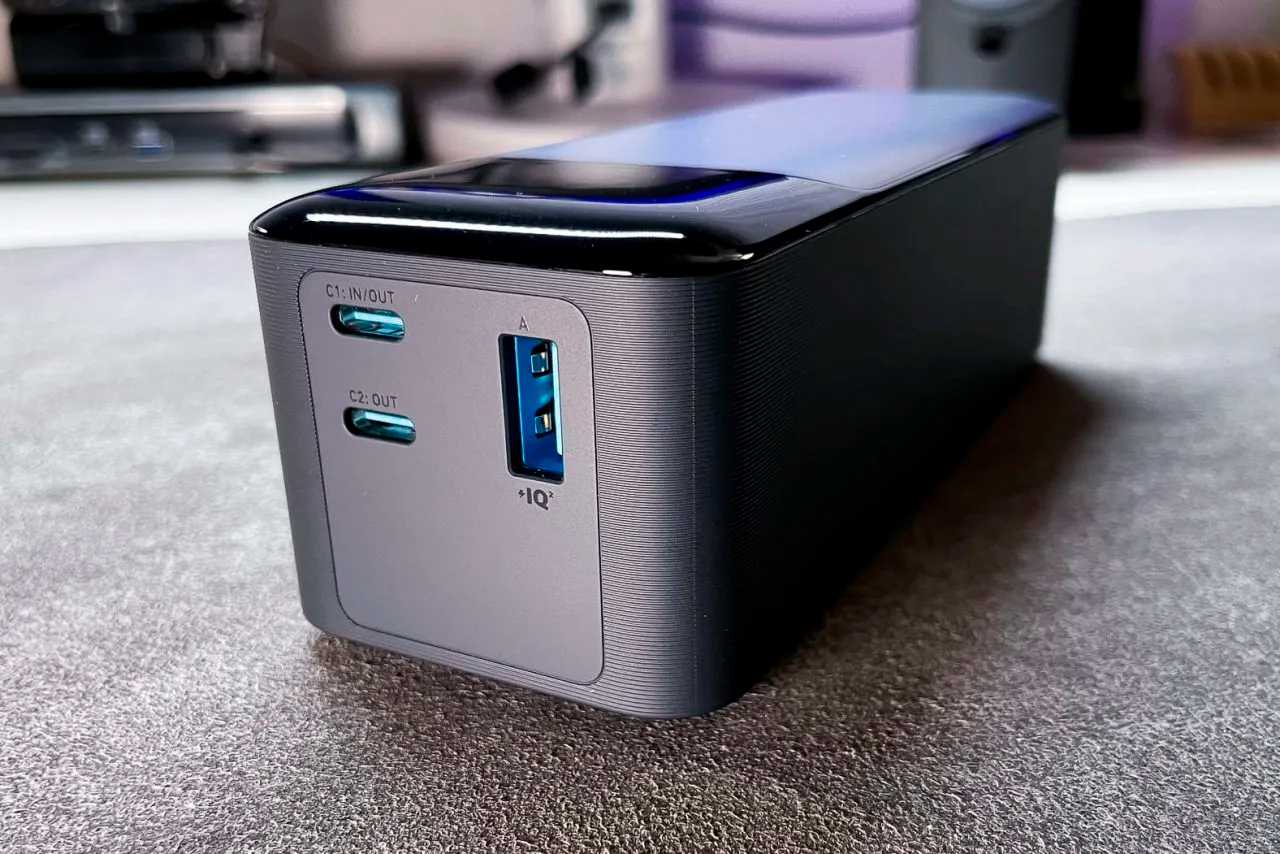 Повербанк Anker 737 Power Bank Black 24000mAh 140W купити