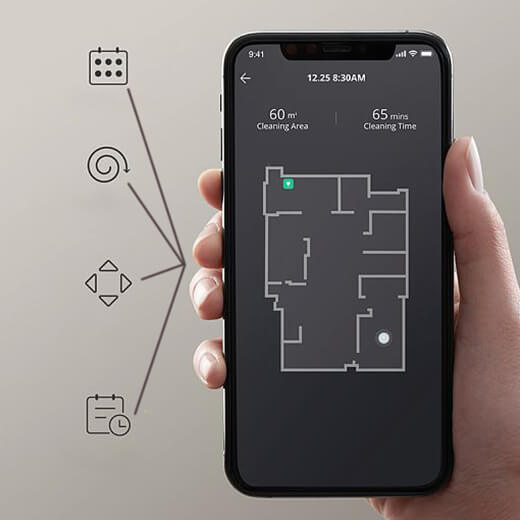 Робот-пылесос Anker Eufy RoboVac G30 Hybrid функциональный