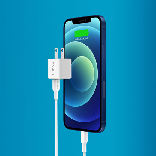 Быстрое зарядное устройство Anker Nano Charger 20W PD 3.0 USB-C для iPhone | iPad