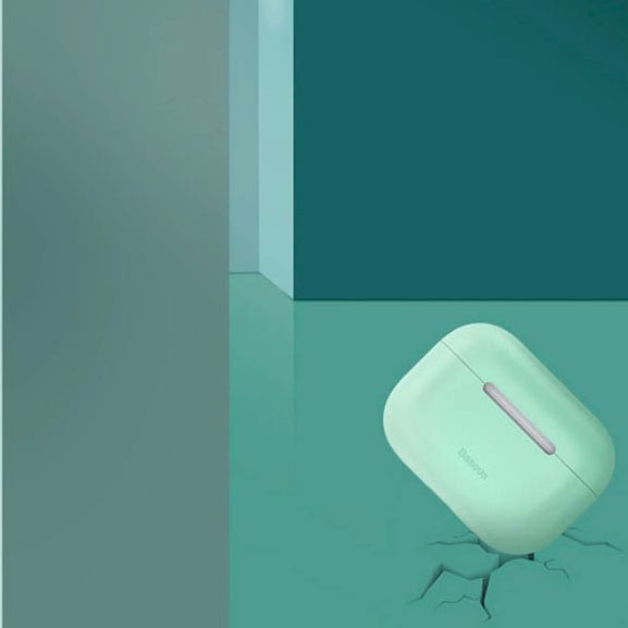 Силиконовый чехол для Apple AirPods Pro Baseus Super Thin Silica Gel