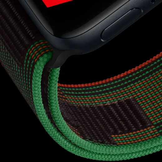 Ремешок Apple Black Unity Sport Loop (MQTH3) для Apple Watch 41mm | 40mm | 38mm цена