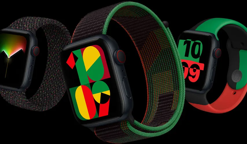 Новый ремешок Apple Black Unity Sport Loop (MQTH3) для Apple Watch 41mm | 40mm | 38mm (оригинал)